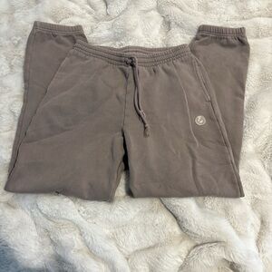 Men's Taupe Jogger Pants